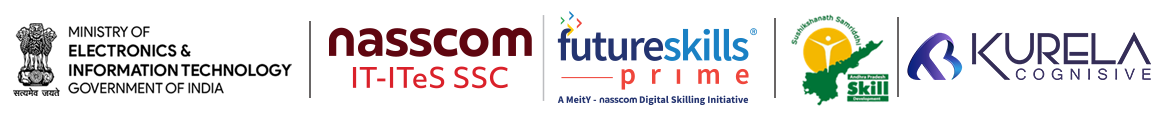 Recognised by nasscom IT-ITeS SSC, APSSDC & Kurela Cognisive